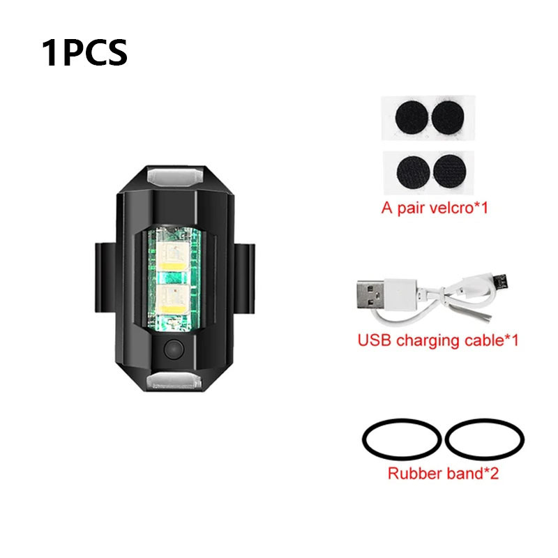 Drone Strobe Light - Universal Strobe Light for Motorcycle USB
