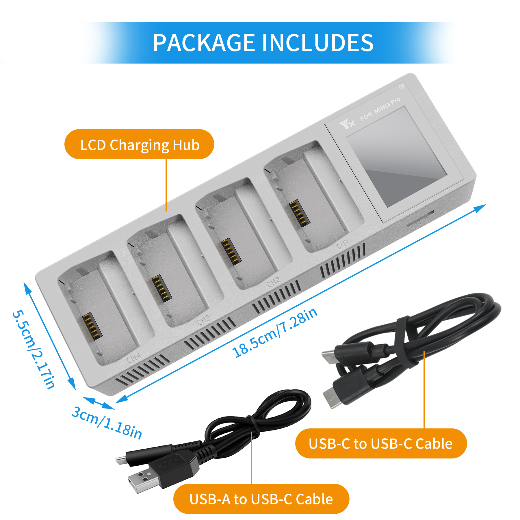 4in1 3in1 Battery Charging Hub - Drone Charging Hub บทวิจารณ์และราคา