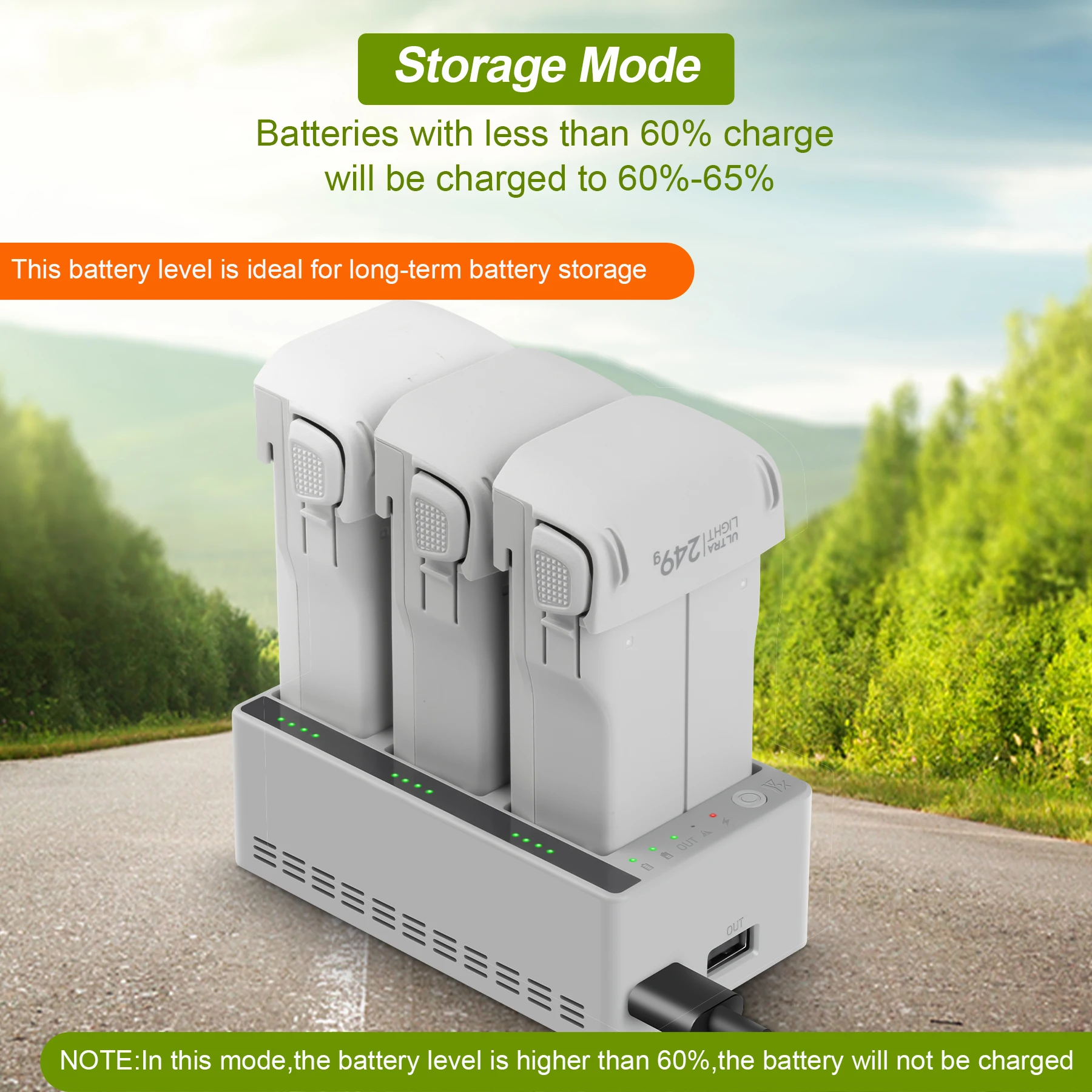 Charger Hub for DJI LITO 1 X1  - Drone Charging Hub บทวิจารณ์และราคา
