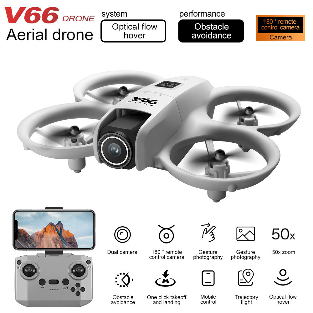 New V66 Mini Drone HD Camera 4 - Drone Battery Adapter บทวิจารณ์และราคา