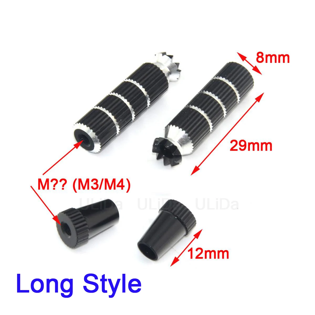 2 PCS Aluminum RC Rocker Head  - Drone Control Stick บทวิจารณ์และราคา