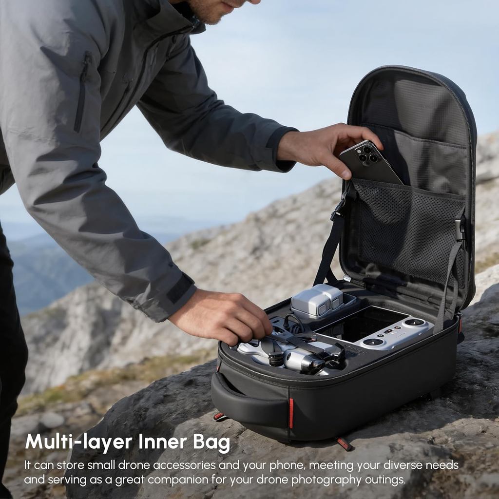 Waterproof Hard Carrying Backp - Drone Backpack บทวิจารณ์และราคา