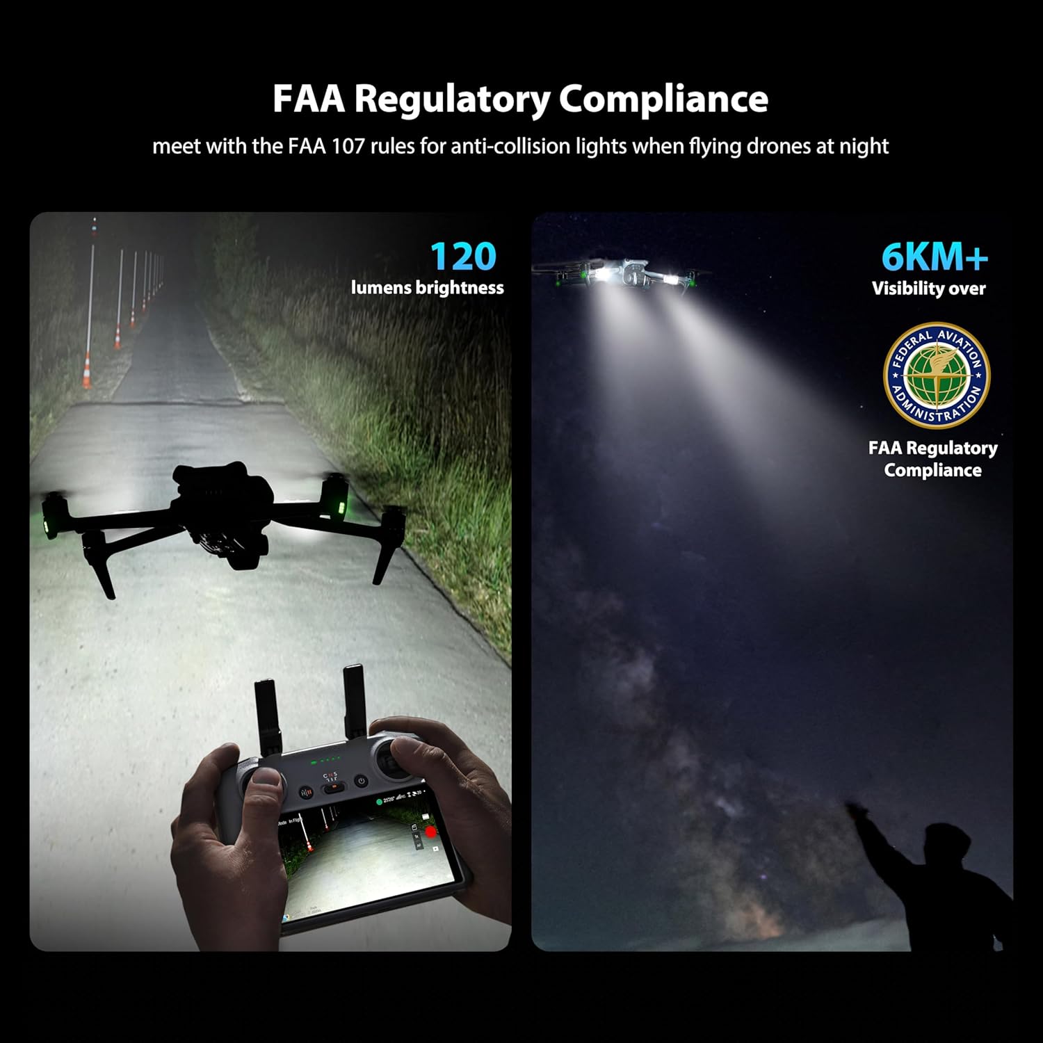 STARTRC Drone Strobe Light Ant - Drone Strobe Light บทวิจารณ์และราคา