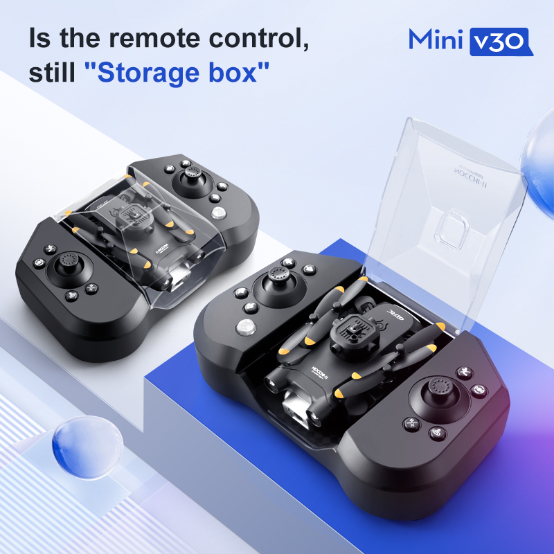 Mini V30 WiFi FPV Drone With 4 - Drone Remote Controller Lanyard บทวิจารณ์และราคา