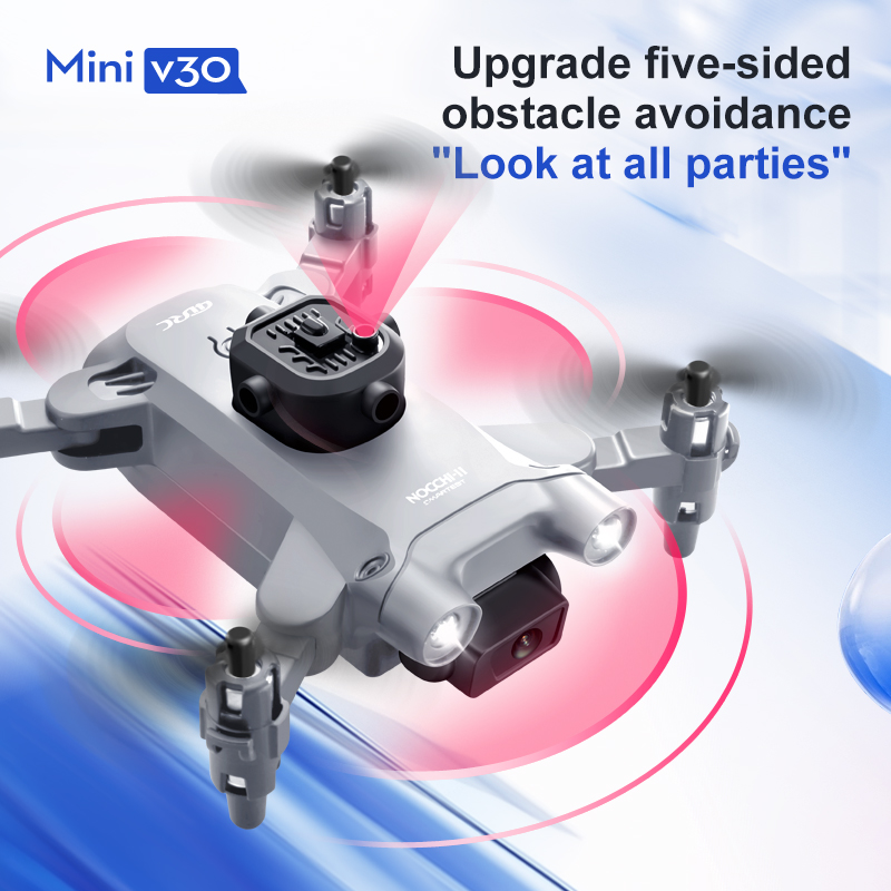Mini V30 WiFi FPV Drone With 4 - Drone Remote Controller Lanyard บทวิจารณ์และราคา