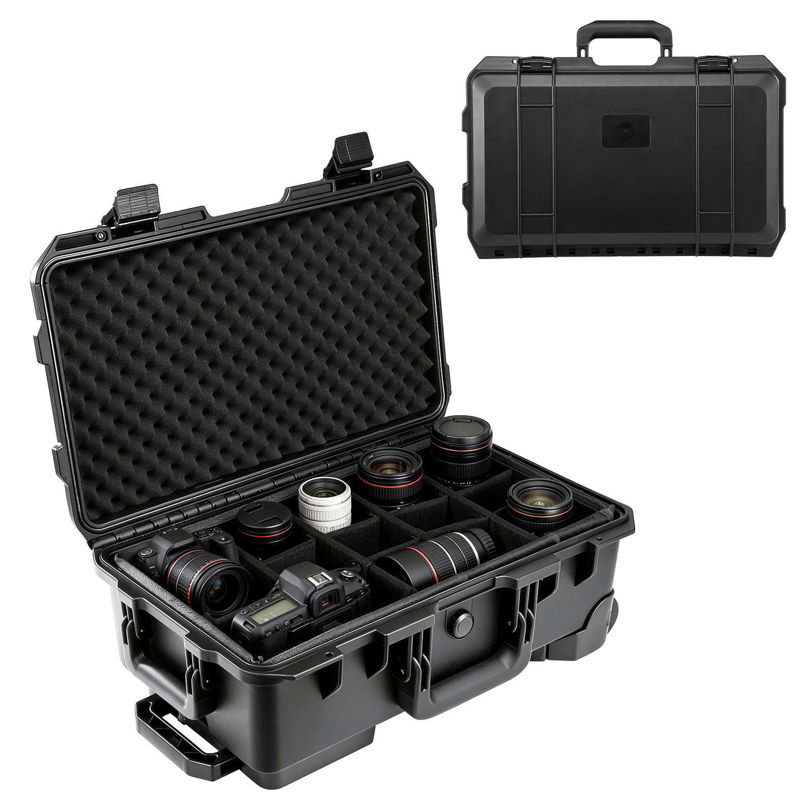 Professional Large Hard Rollin - Drone Carrying Case บทวิจารณ์และราคา