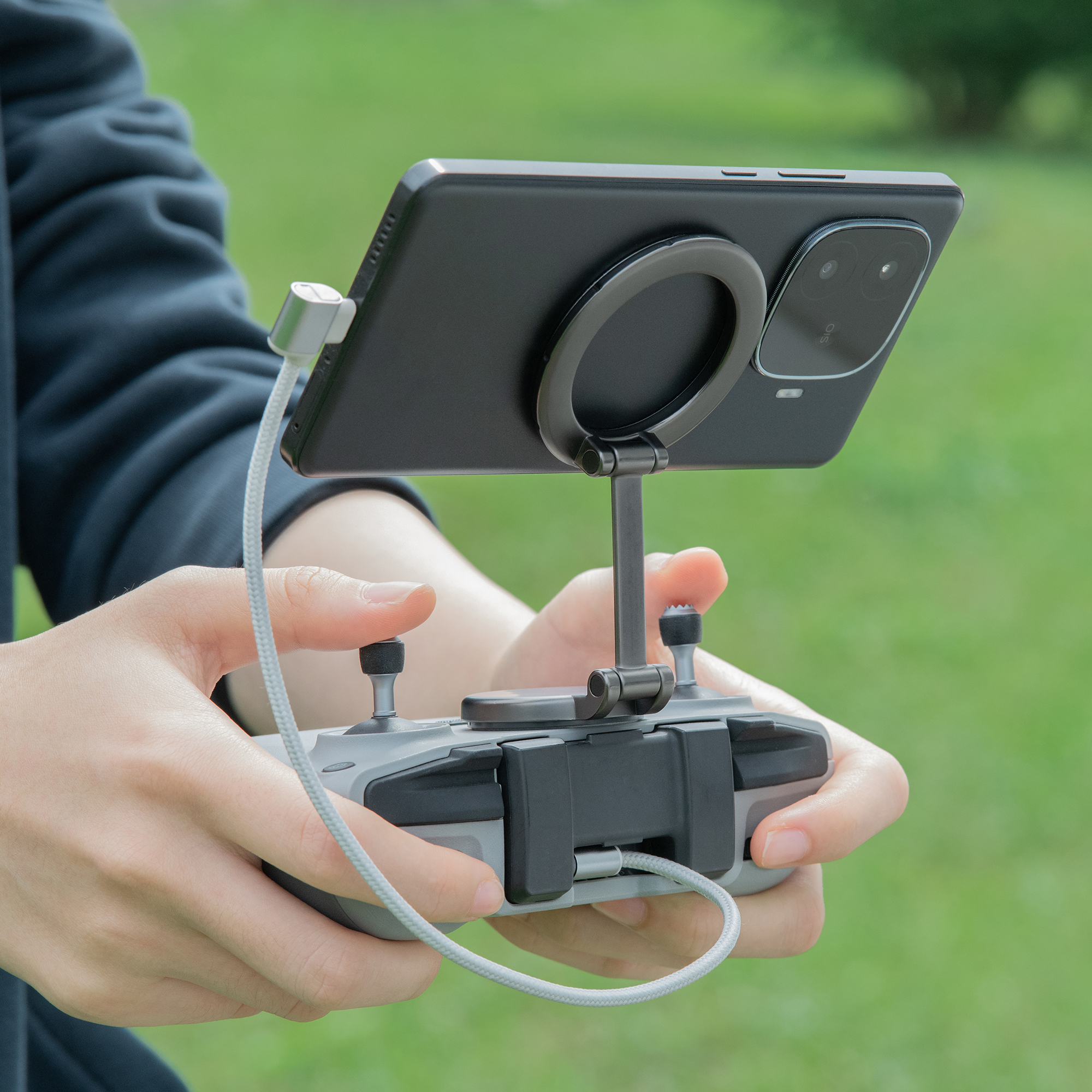 Adjustable Magnetic Phone Stan - Drone Tablet Mount บทวิจารณ์และราคา