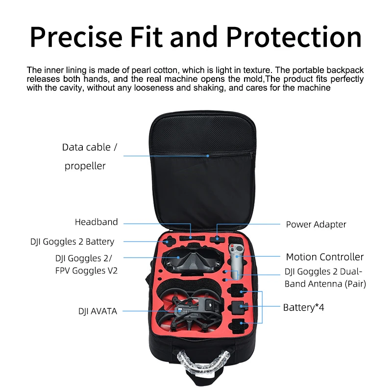 Portable Case Backpack Nylon W - Drone Backpack บทวิจารณ์และราคา