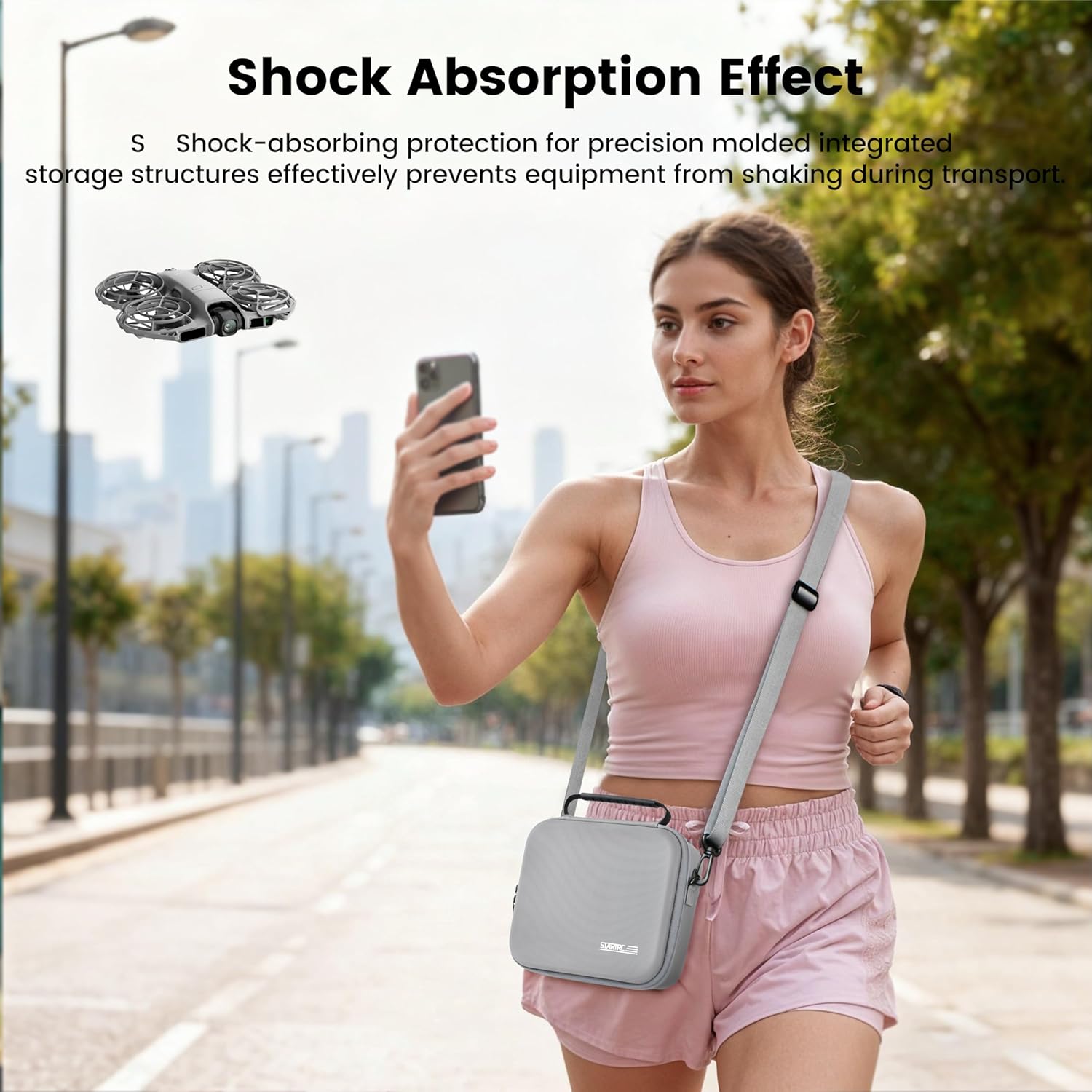 STARTRC Neo 2 Portable PU Shou - Drone Carrying Case บทวิจารณ์และราคา