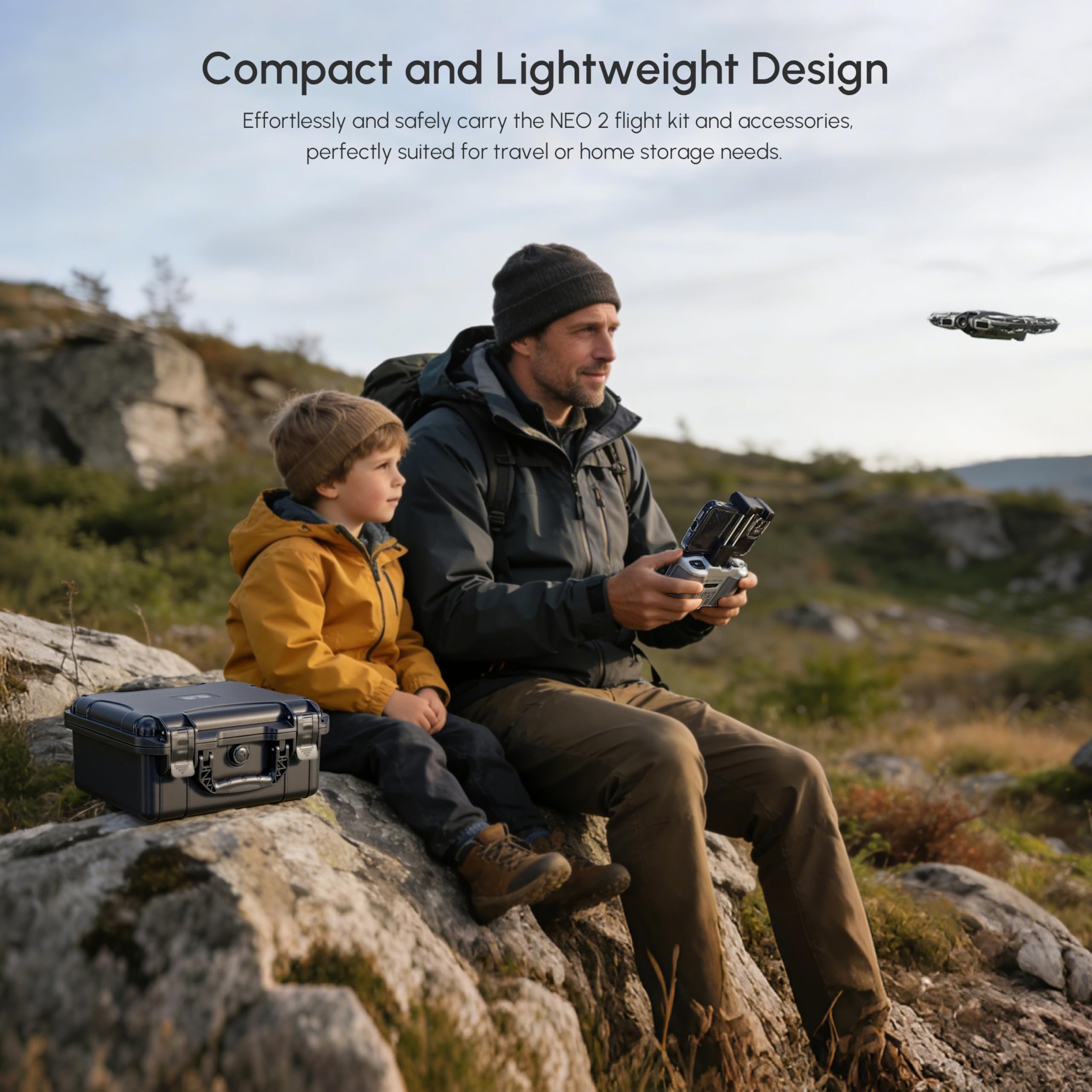 NEO 2 Case,Waterproof Hard Car - Drone Joystick Cover บทวิจารณ์และราคา