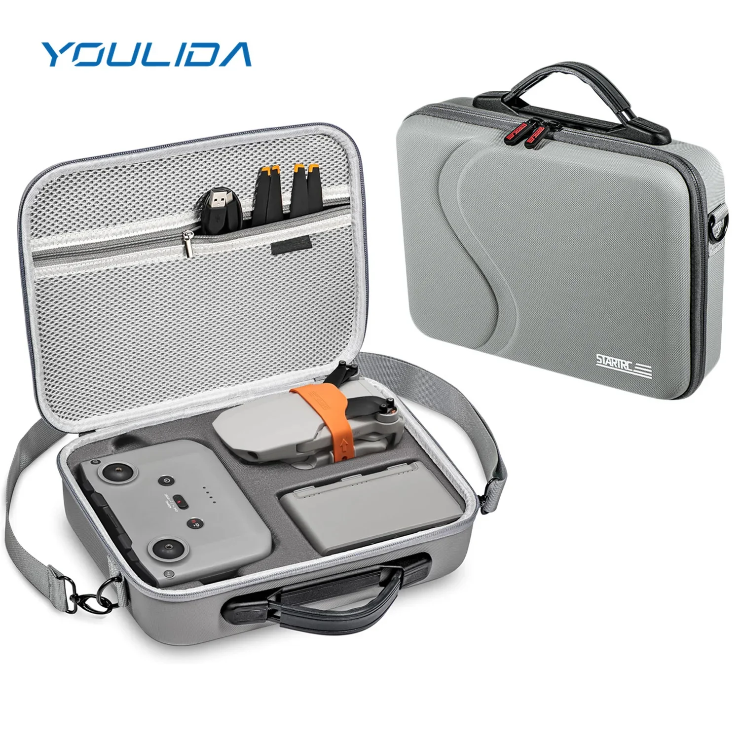 Mini 2 Shoulder Bag PU Portabl - Drone Carrying Case บทวิจารณ์และราคา
