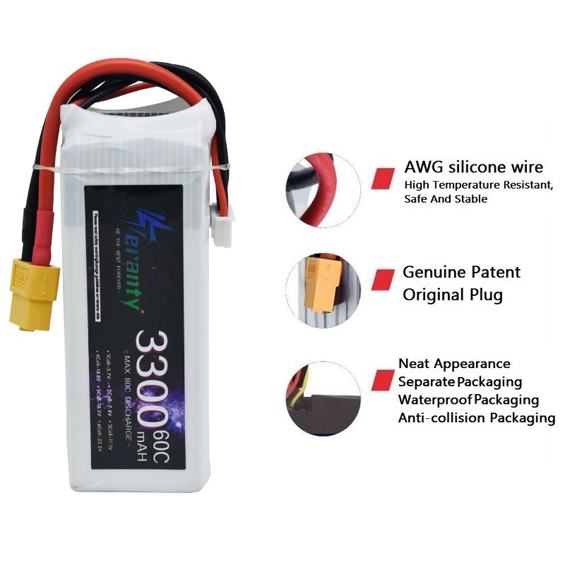 LiPo Rechargeable Battery 4S 3 - Drone Battery Adapter บทวิจารณ์และราคา