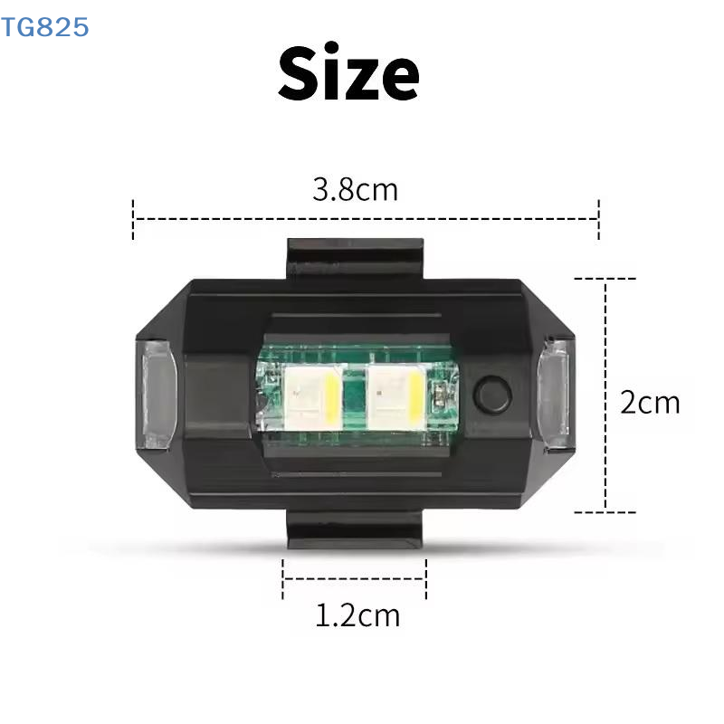 【AN】Motorcycle Lights Drone St - Drone Strobe Light บทวิจารณ์และราคา