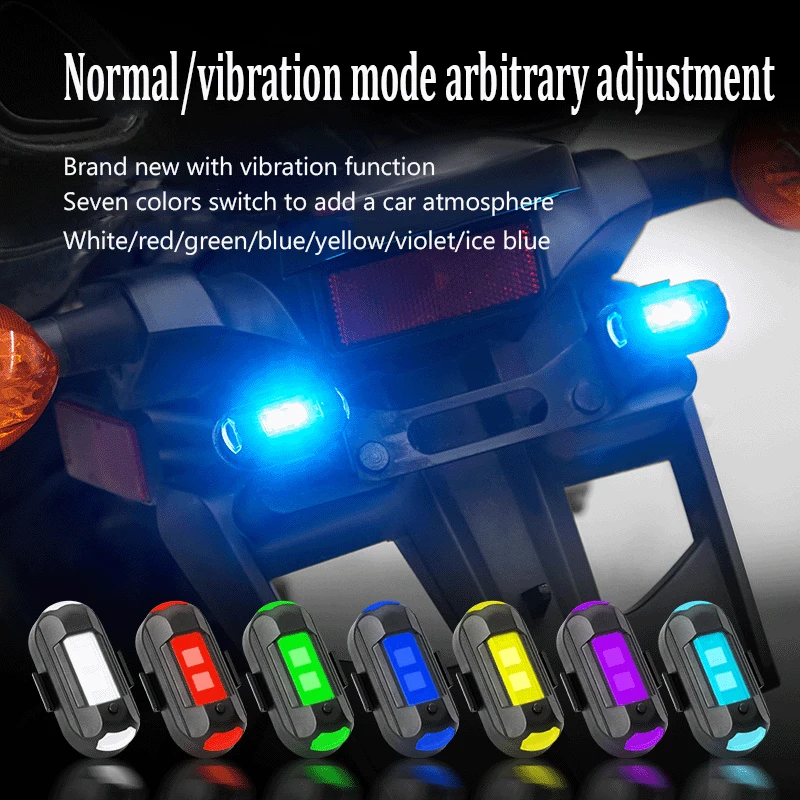 1Pcs Remote LED RGB Anti-colli - Drone Strobe Light บทวิจารณ์และราคา