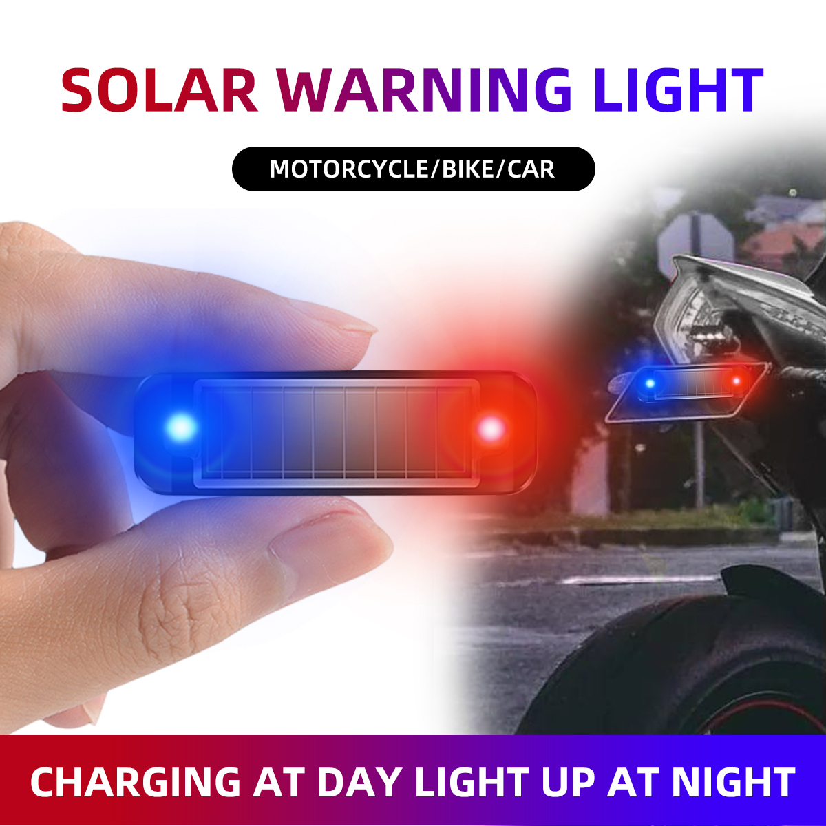 Solar Power Anti-Theft Alarm L - Drone Strobe Light บทวิจารณ์และราคา