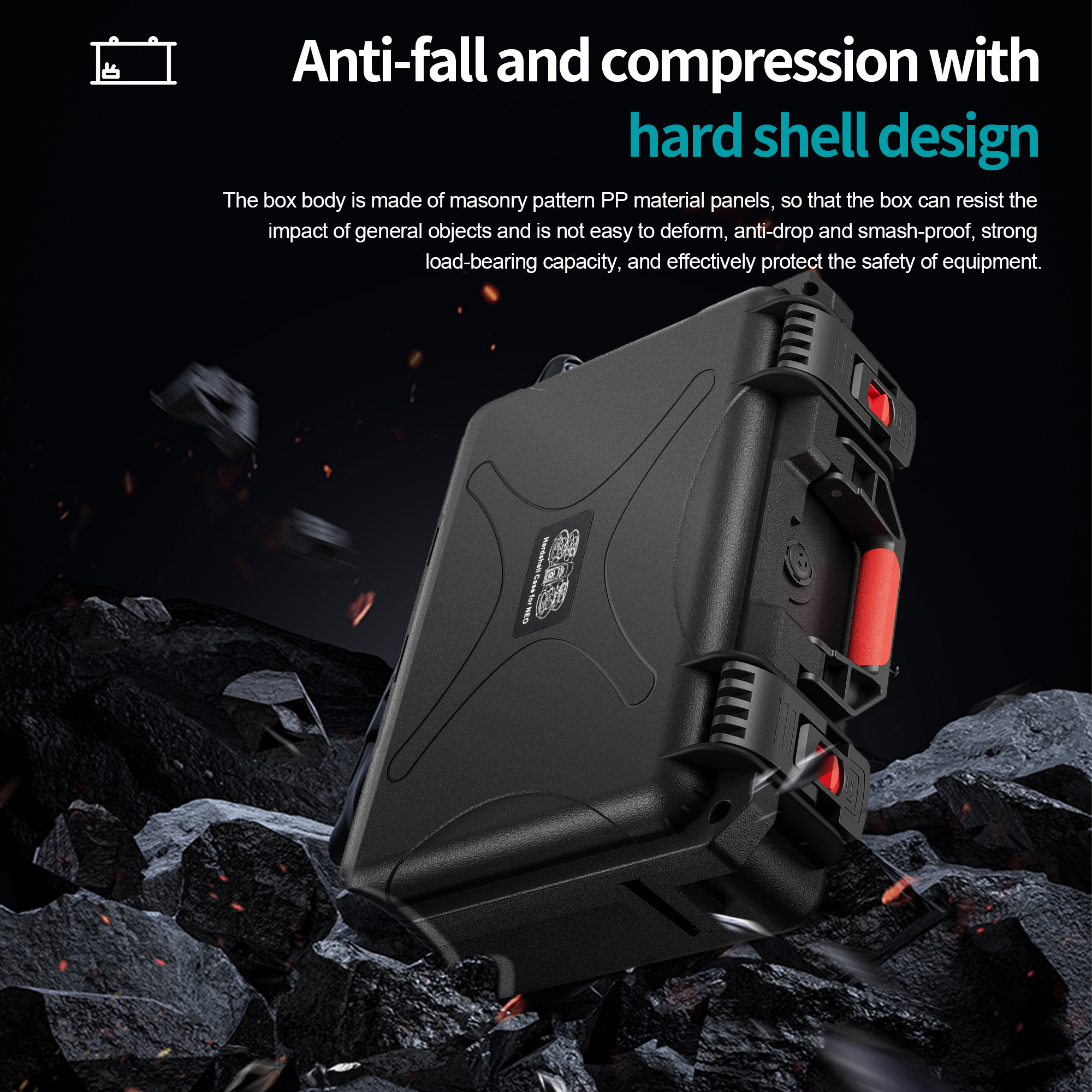 Portable Hard Waterproof Case  - Drone Charging Hub บทวิจารณ์และราคา