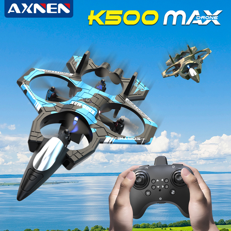 AXNEN K500 MAX RC Plane Fighte - Drone Beacon Light บทวิจารณ์และราคา