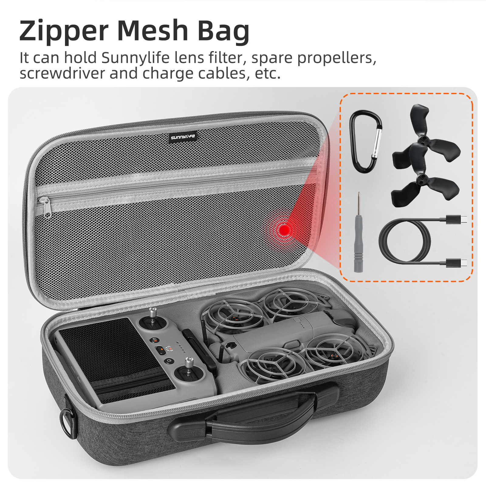 Portable Carrying Case For DJI - Drone Joystick Cover บทวิจารณ์และราคา
