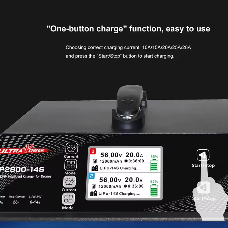 ULTRA POWER UP2800-14S 2X1400W - Drone Battery Charger บทวิจารณ์และราคา