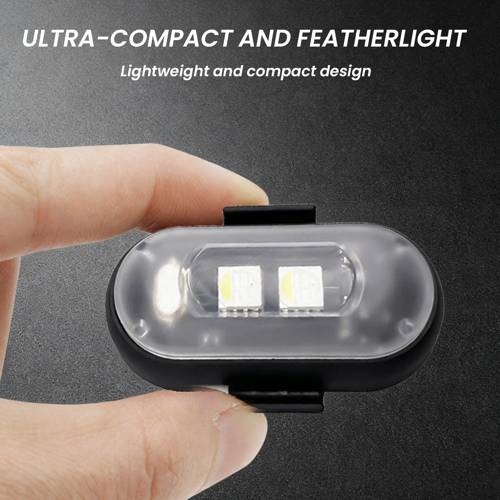 2/4/6PCS Wireless LED Strobe L - Drone Strobe Light บทวิจารณ์และราคา