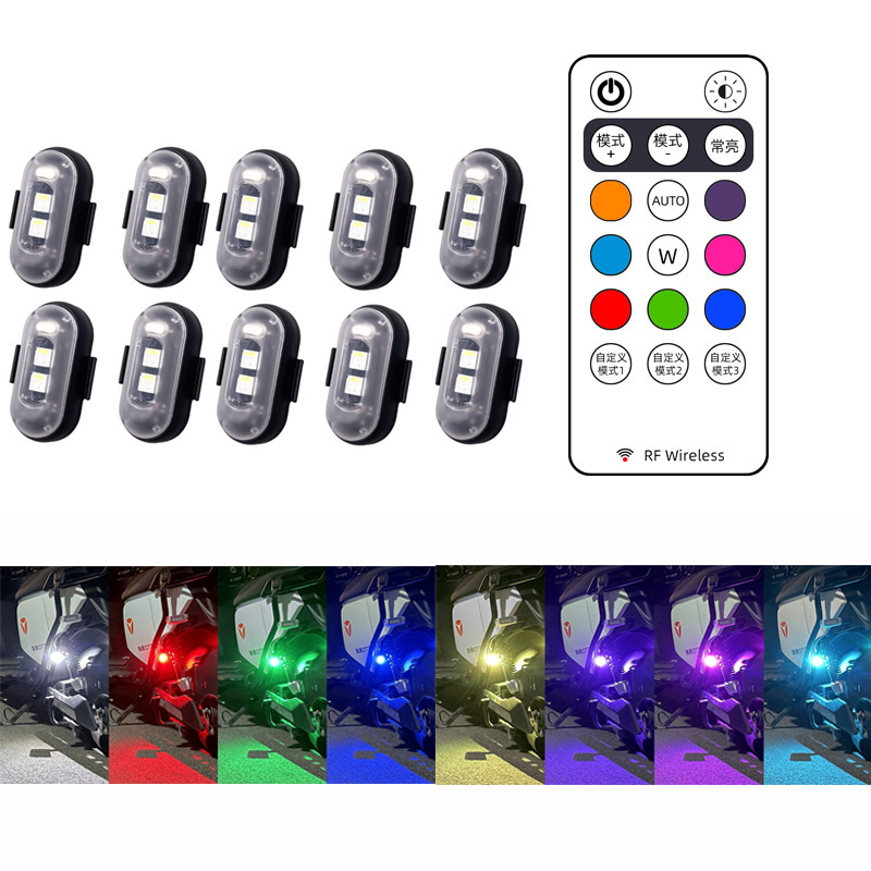 10x 4x 8Colors Wireless LED Dr - Drone Strobe Light บทวิจารณ์และราคา