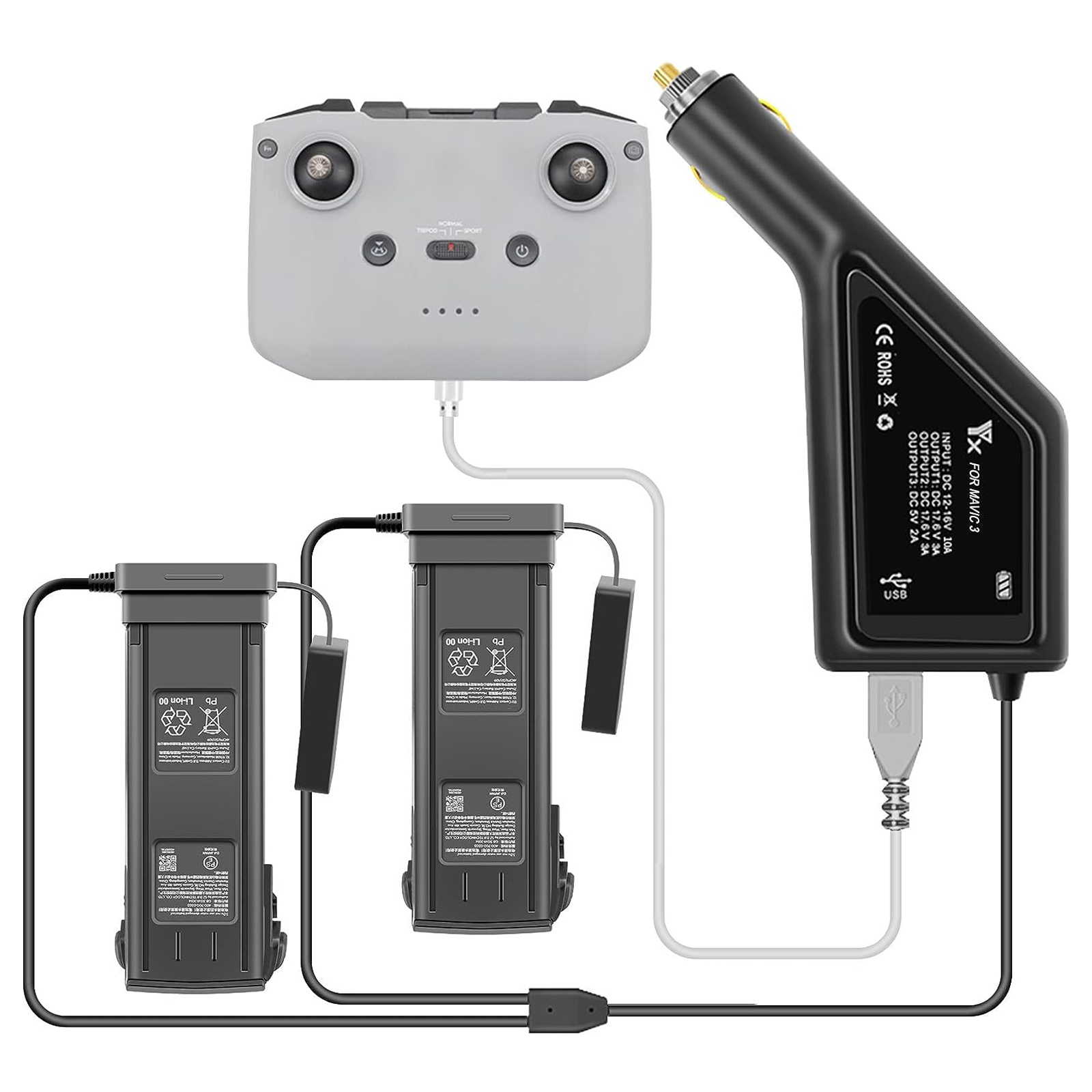 For DJI Mavic 3 Intelligent Ba - Drone Charging Hub บทวิจารณ์และราคา