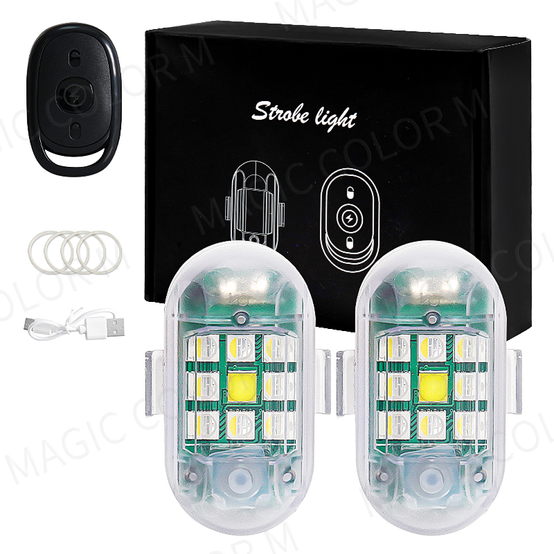 2PCS Wireless LED Strobe Light - Drone Strobe Light บทวิจารณ์และราคา