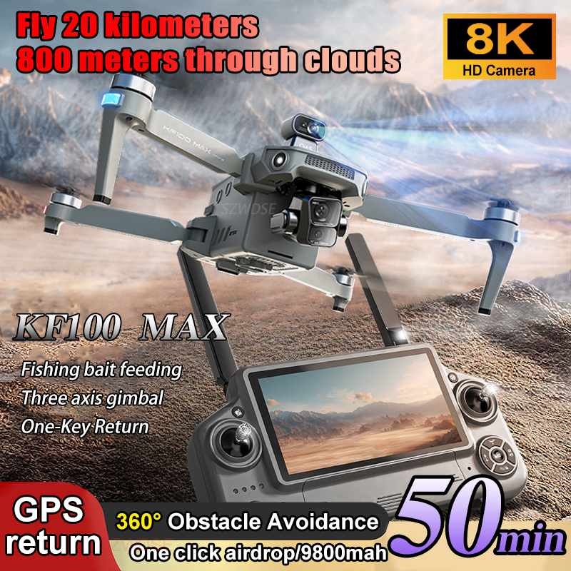 SJRC KF100 MAX 8K UHD Photo HD - Drone Battery Adapter บทวิจารณ์และราคา