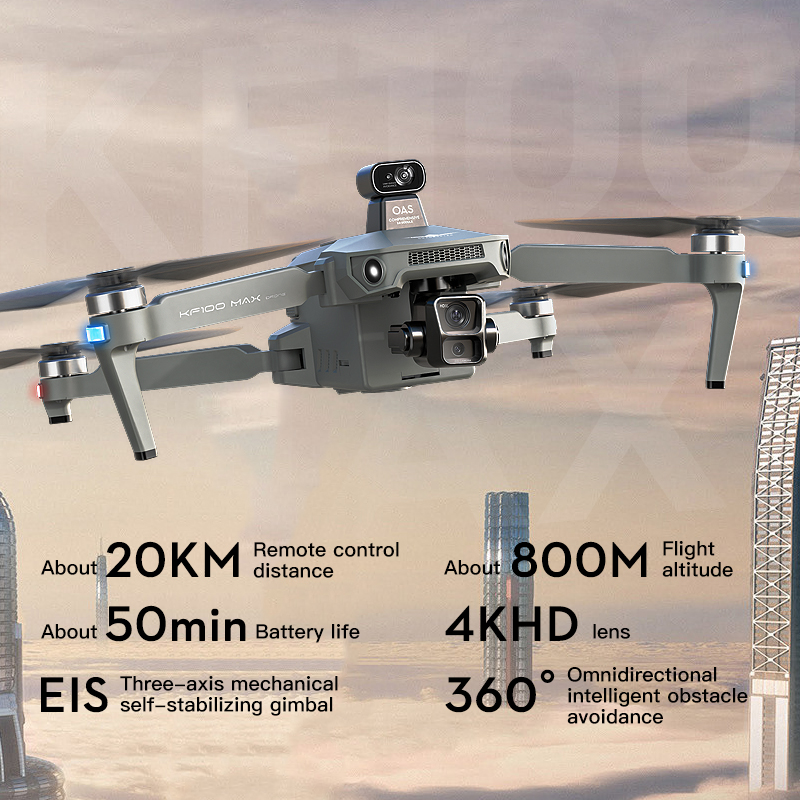 SJRC KF100 MAX 8K UHD Photo HD - Drone Battery Adapter บทวิจารณ์และราคา