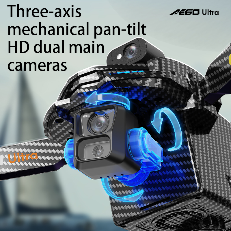 AE60 GPS Drone Professional 8K - Drone Controller Screen บทวิจารณ์และราคา