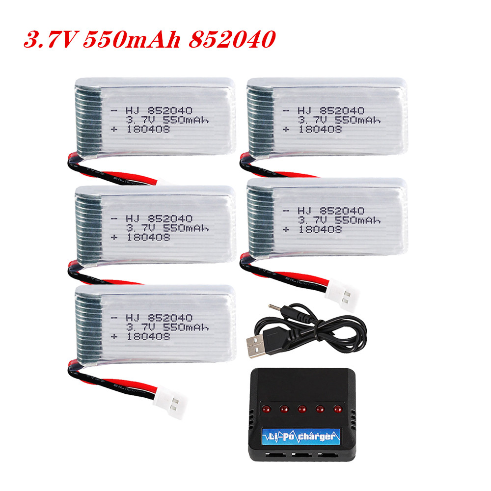 3.7V 550mAh 25C Lipo Battery 8 - Drone Battery Adapter บทวิจารณ์และราคา