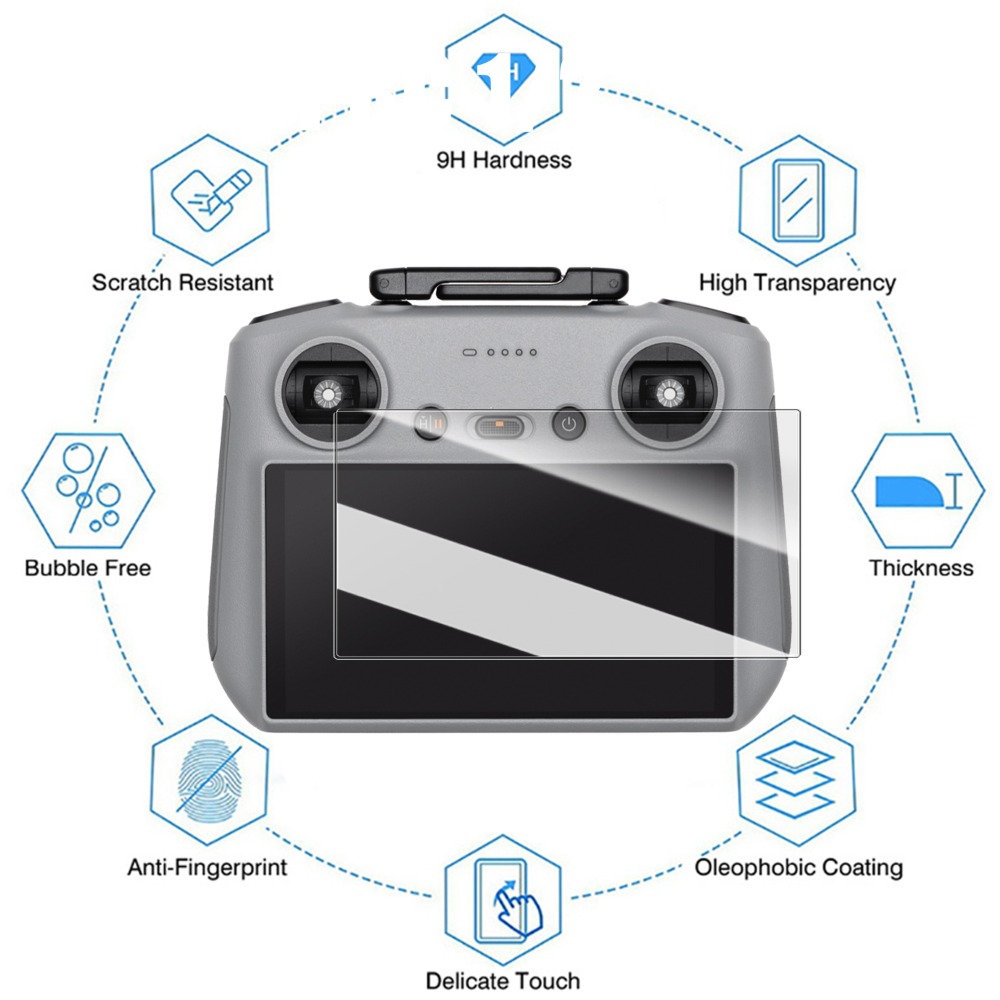 Tempered Glass Screen Protecto - Drone Control Stick บทวิจารณ์และราคา