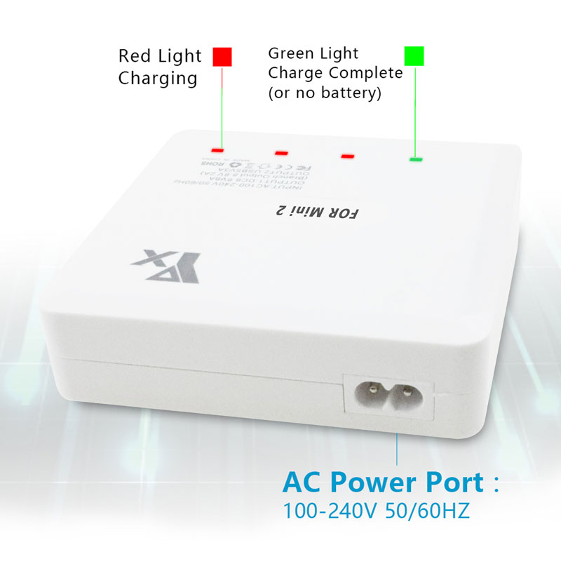 YX 6IN1 Fast Smart Battery Cha - Drone Charging Hub บทวิจารณ์และราคา