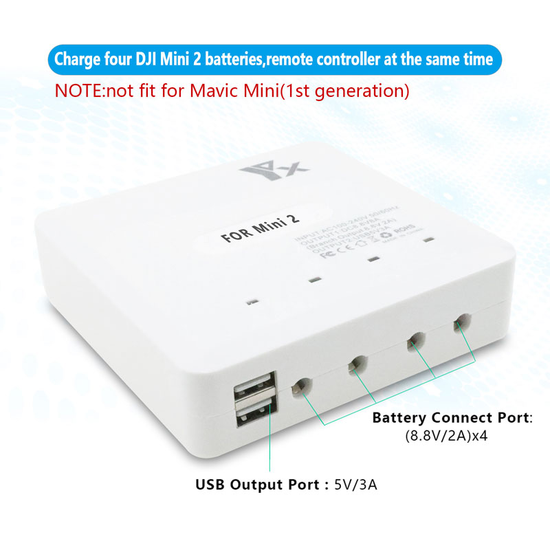YX 6IN1 Fast Smart Battery Cha - Drone Charging Hub บทวิจารณ์และราคา