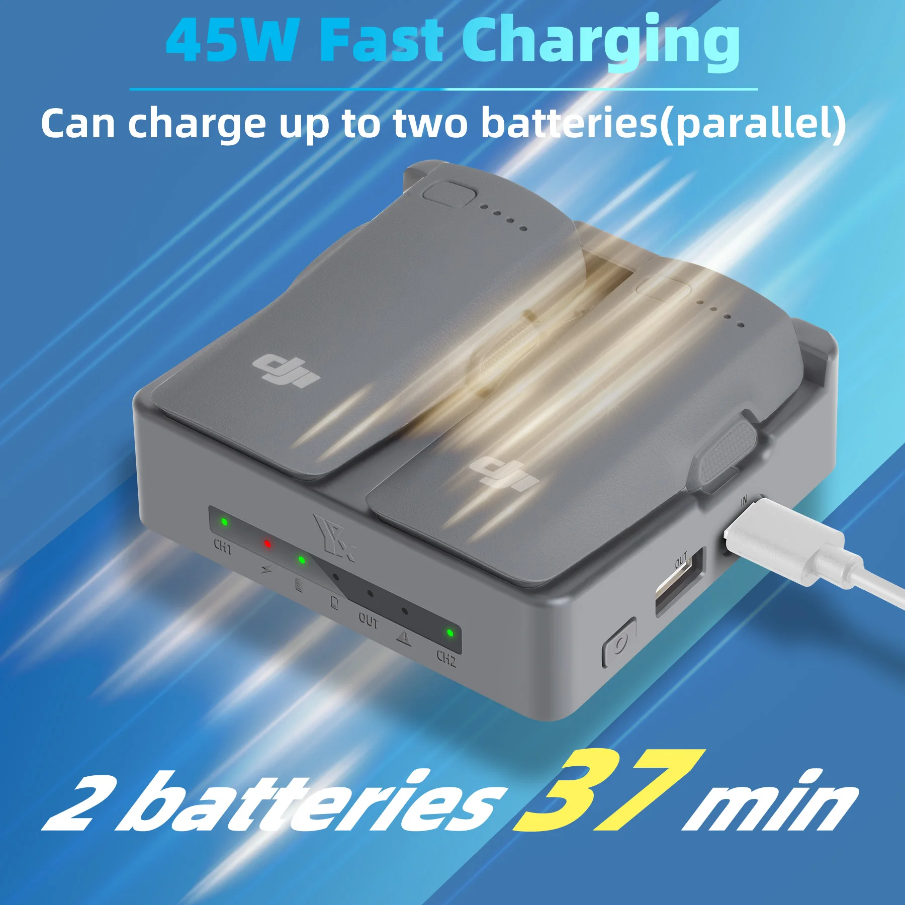 NEO 2 Fast Charging Hub Batter - Drone Charging Hub บทวิจารณ์และราคา