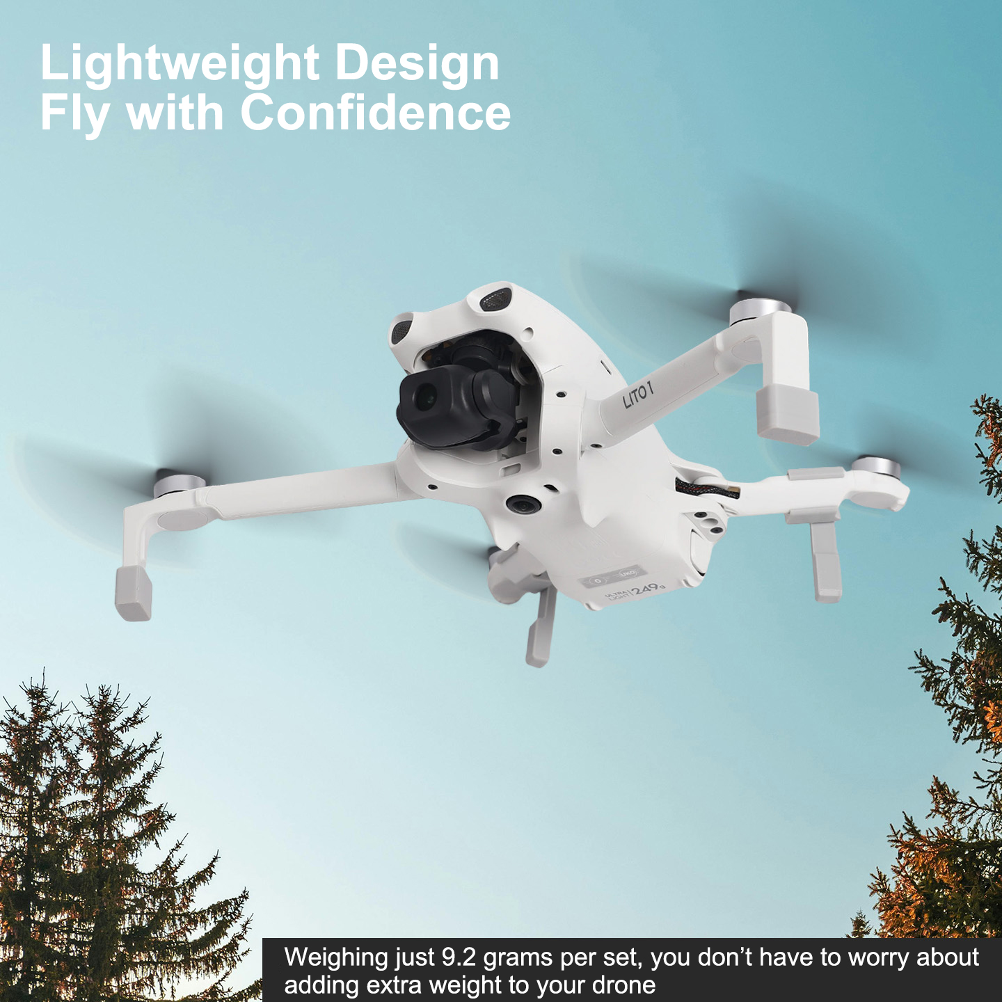Landing Gear Extender for DJI  - Drone Landing Pad บทวิจารณ์และราคา