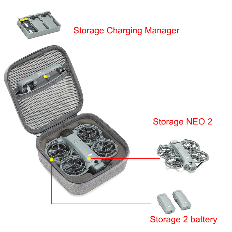 Carrying Shockproof Case for D - Drone Carrying Case บทวิจารณ์และราคา