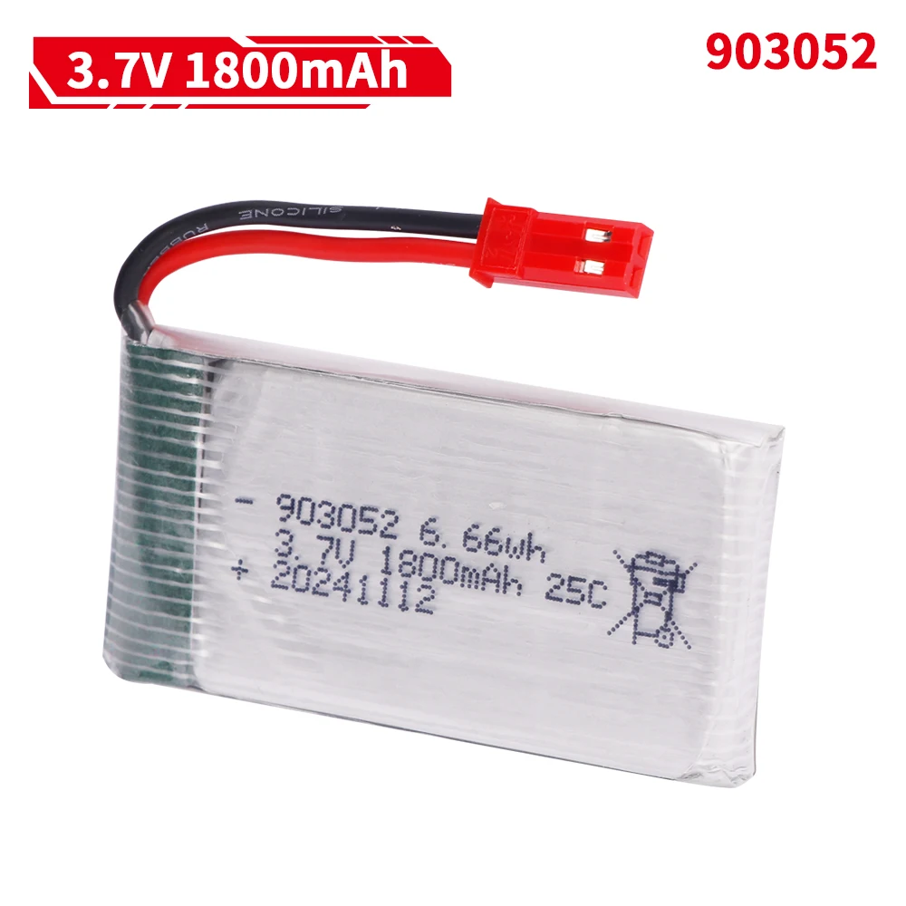 3.7V 1800mAh 903052 lipo Batte - Drone Battery Charger บทวิจารณ์และราคา