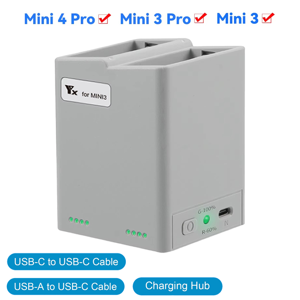 For DJI Mini 3Pro/4Pro Battery - Drone Charging Hub บทวิจารณ์และราคา