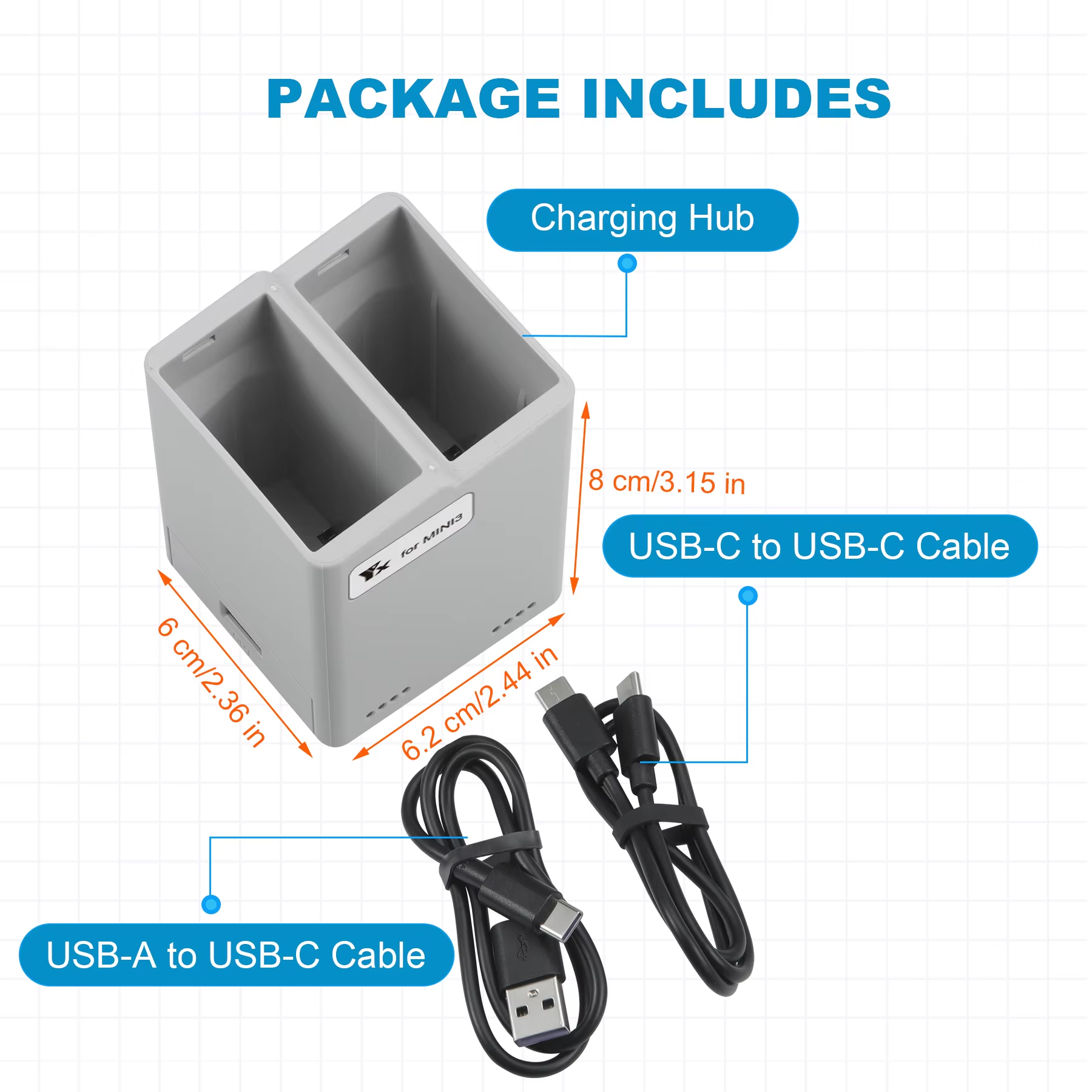 For DJI Mini 3Pro/4Pro Battery - Drone Charging Hub บทวิจารณ์และราคา
