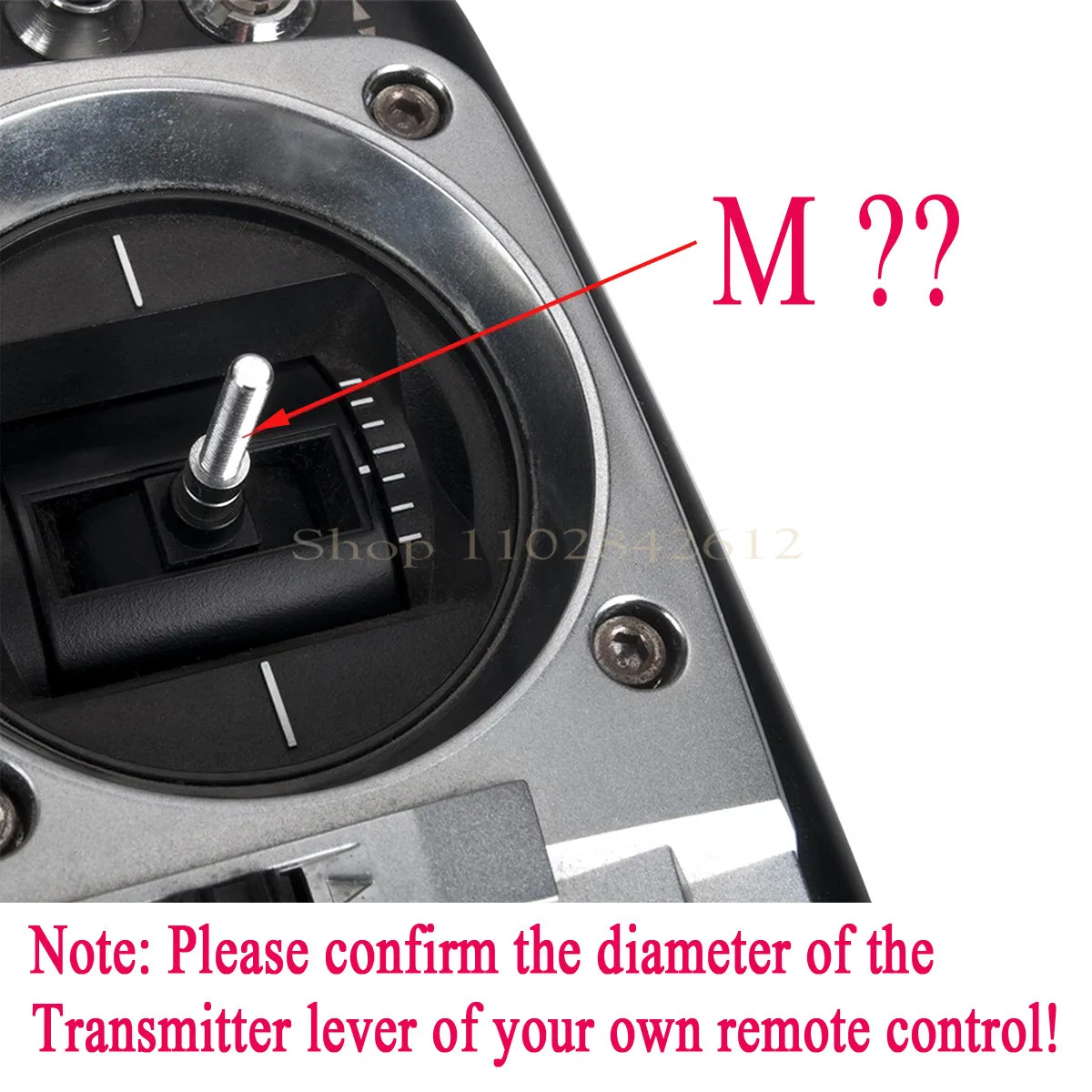 M3 M4 CNC 3D Rocker Antislip T - Drone Control Stick บทวิจารณ์และราคา