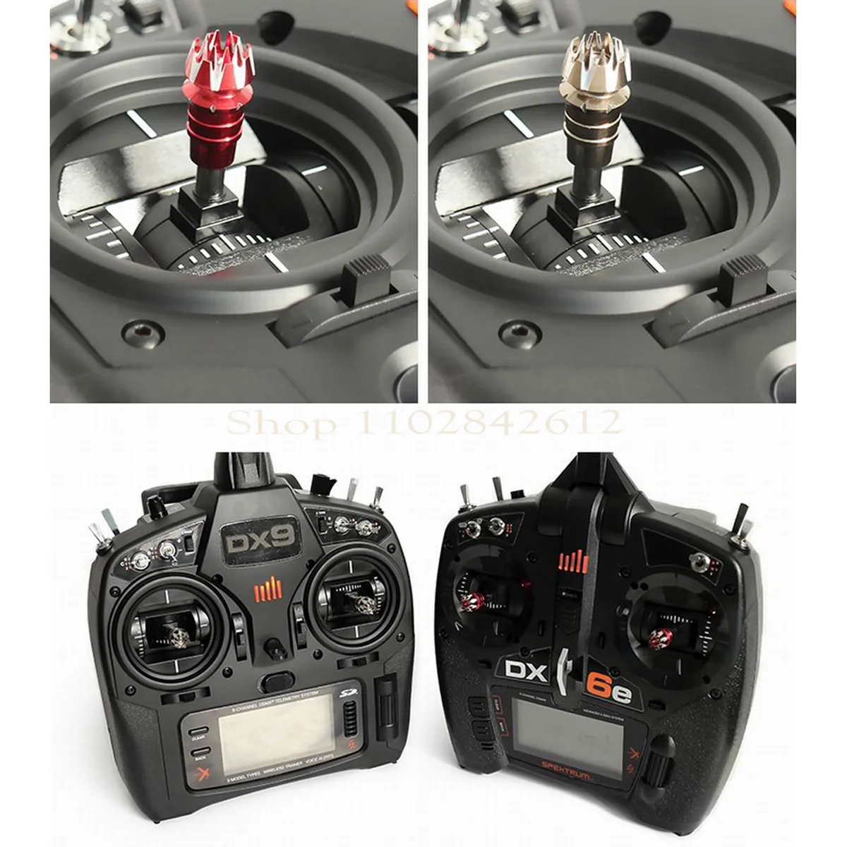 M3 M4 CNC 3D Rocker Antislip T - Drone Control Stick บทวิจารณ์และราคา