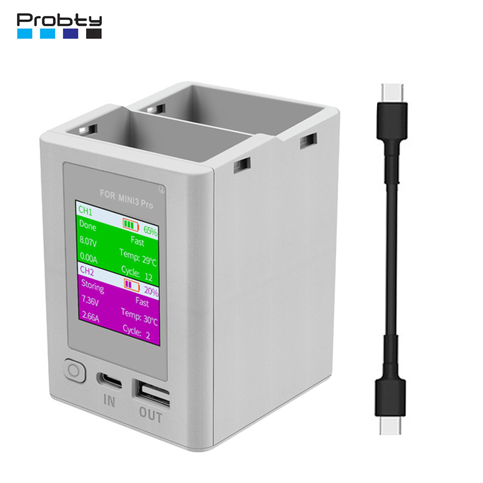 For DJI Mini 4 Pro/Mini 3 Pro  - Drone Charging Hub บทวิจารณ์และราคา