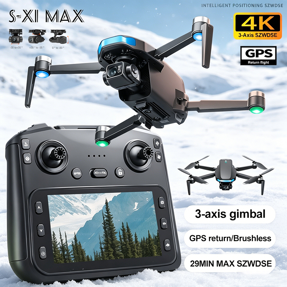 New S-X1 MAX Drone GPS 8K Prof - Drone Battery Adapter บทวิจารณ์และราคา