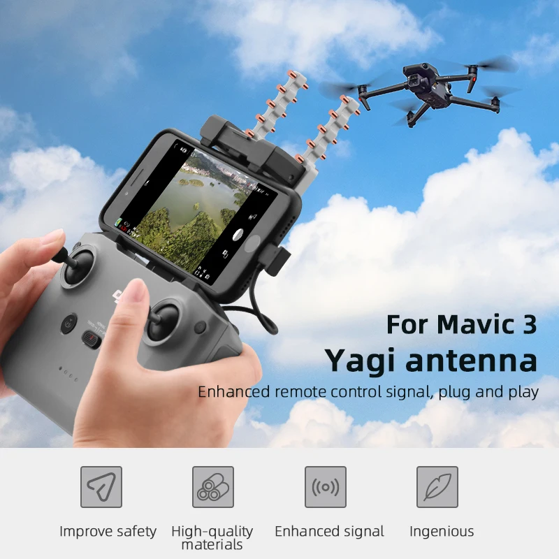 5.8GHz Yagi Antenna for DJI Ai - Drone Tablet Mount บทวิจารณ์และราคา