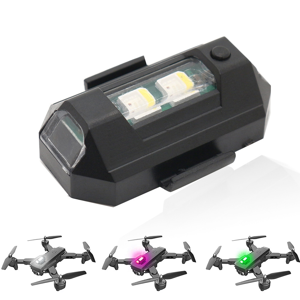 Motorcycle LED RGB Warning Lig - Drone Strobe Light บทวิจารณ์และราคา