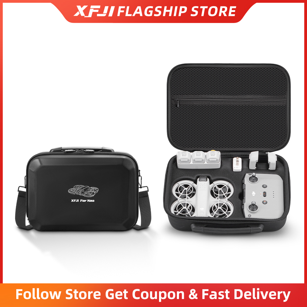 XFJI Carrying Case Compatible  - Drone Carrying Case บทวิจารณ์และราคา
